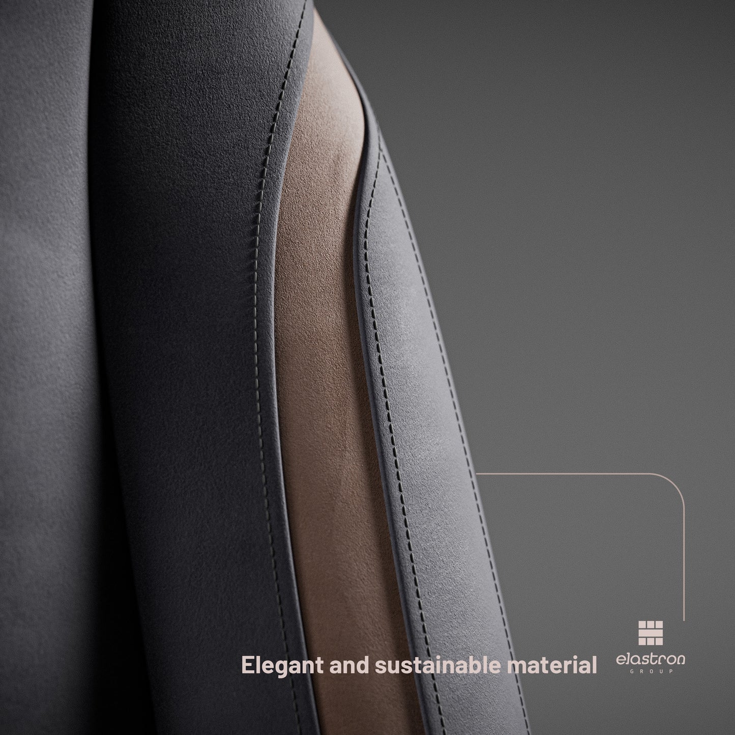 Krēsls X - E 130 - 137/69,5 - 74,5/ 53 cm gaiši melns - N1 Home