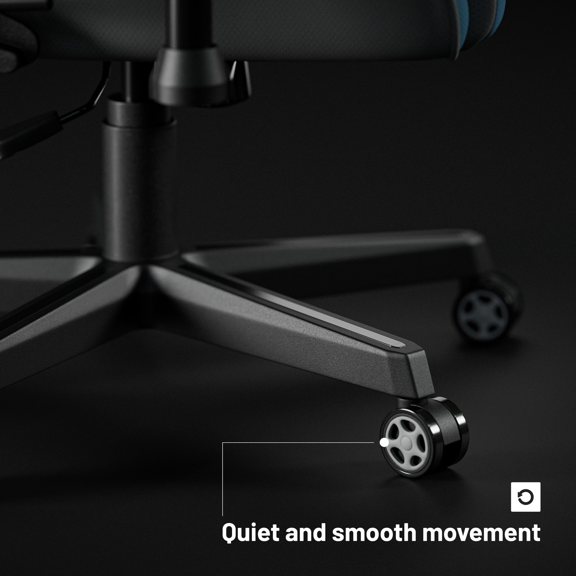 Krēsls X - Sta 63/120/63 cm gaiši zils - N1 Home