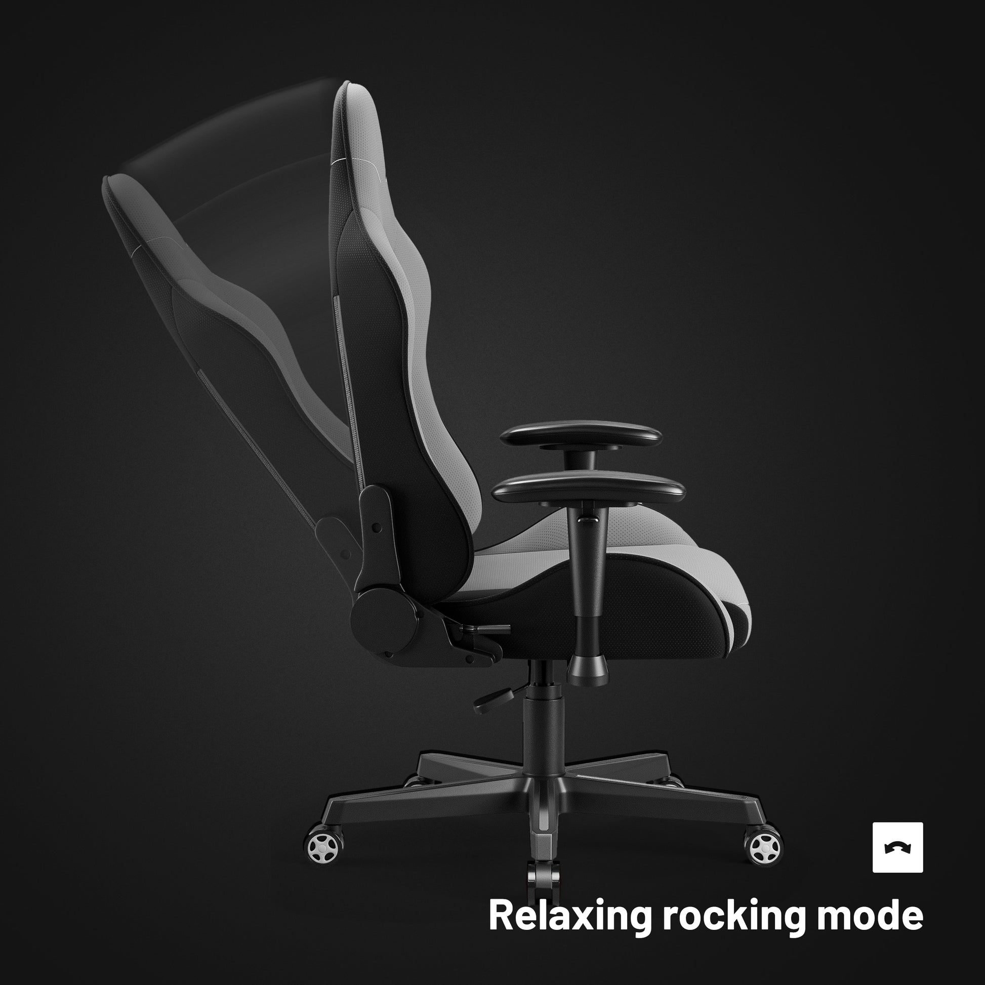 Krēsls X - Sta 63/120/63 cm pelēks - N1 Home