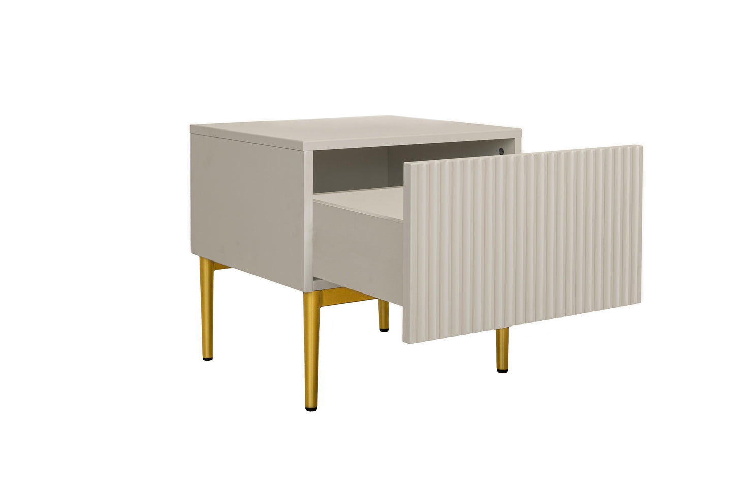 Naktsskapītis (2) AUSTIN 46/45/45 zelts/kašmirs - N1 Home
