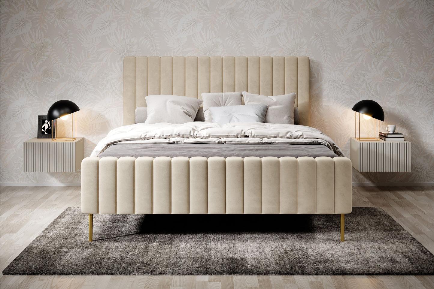 Naktsskapītis (2) AUSTIN 46/25/45 kašmirs - N1 Home