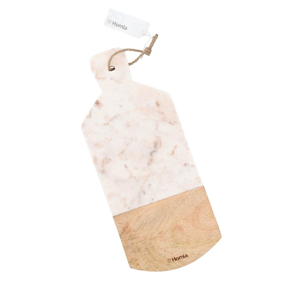 Dekoratīvais MARBRA dēlis balts 43x18 cm - N1 Home