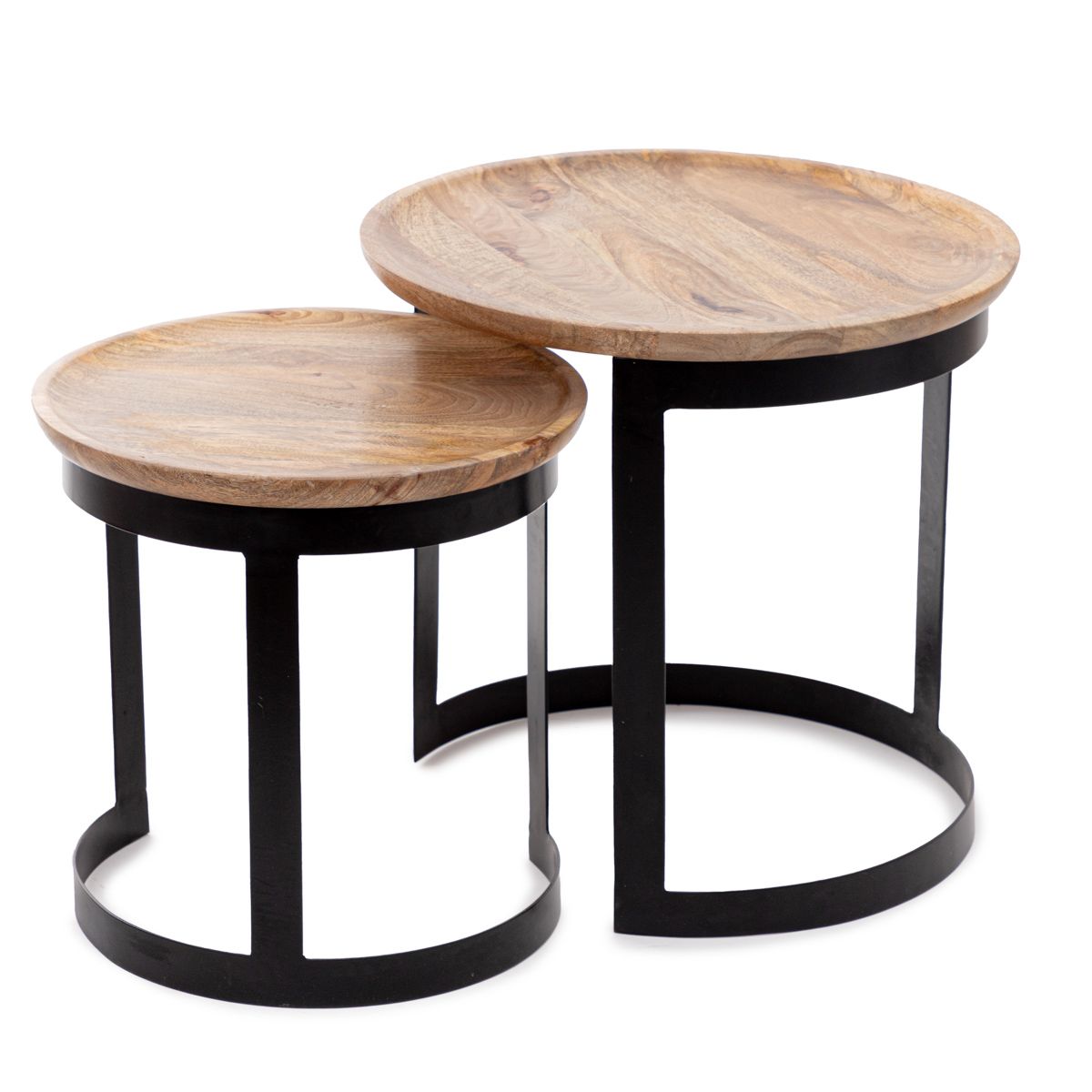 HARVEY kafijas galdiņu komplekts 53x51/43x43 cm - N1 Home