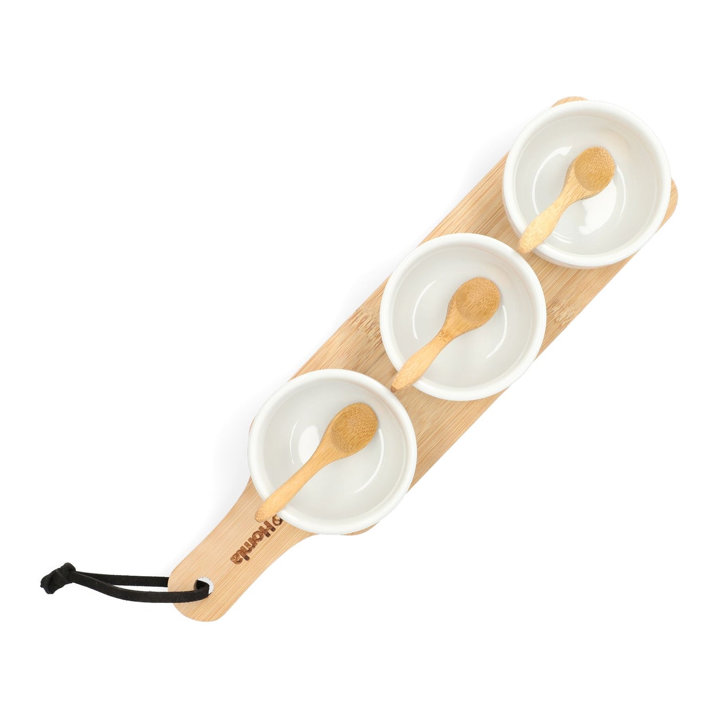 FINCAN servēšanas trauki balti 32x8 cm - N1 Home