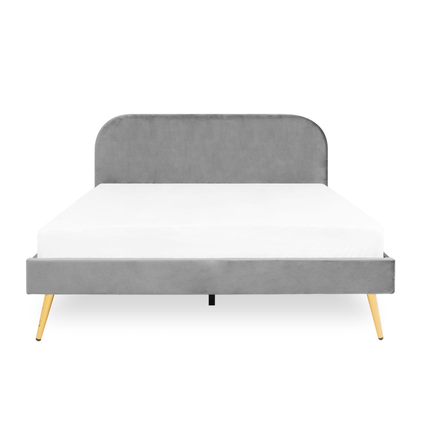 VENLO samta gulta pelēka 160x200 cm - N1 Home