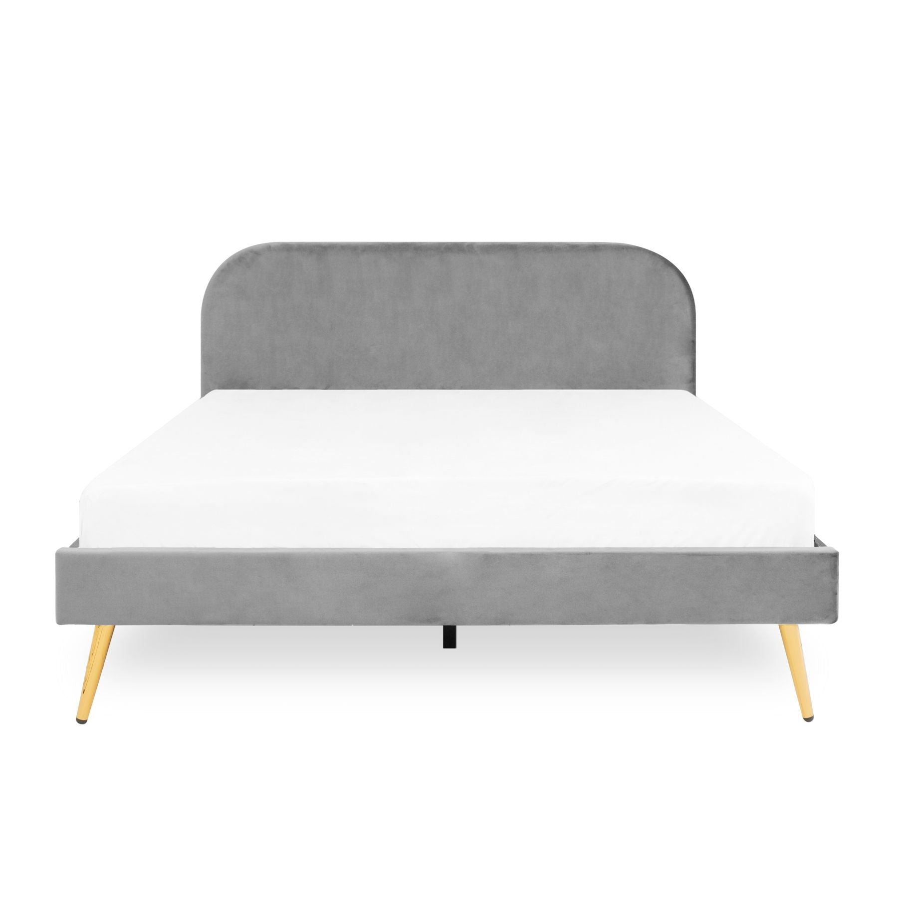 VENLO samta gulta pelēka 160x200 cm - N1 Home