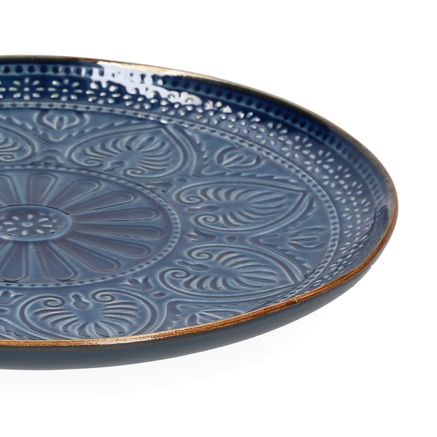 INDIE deserta šķīvis tumši zils 21 cm - N1 Home