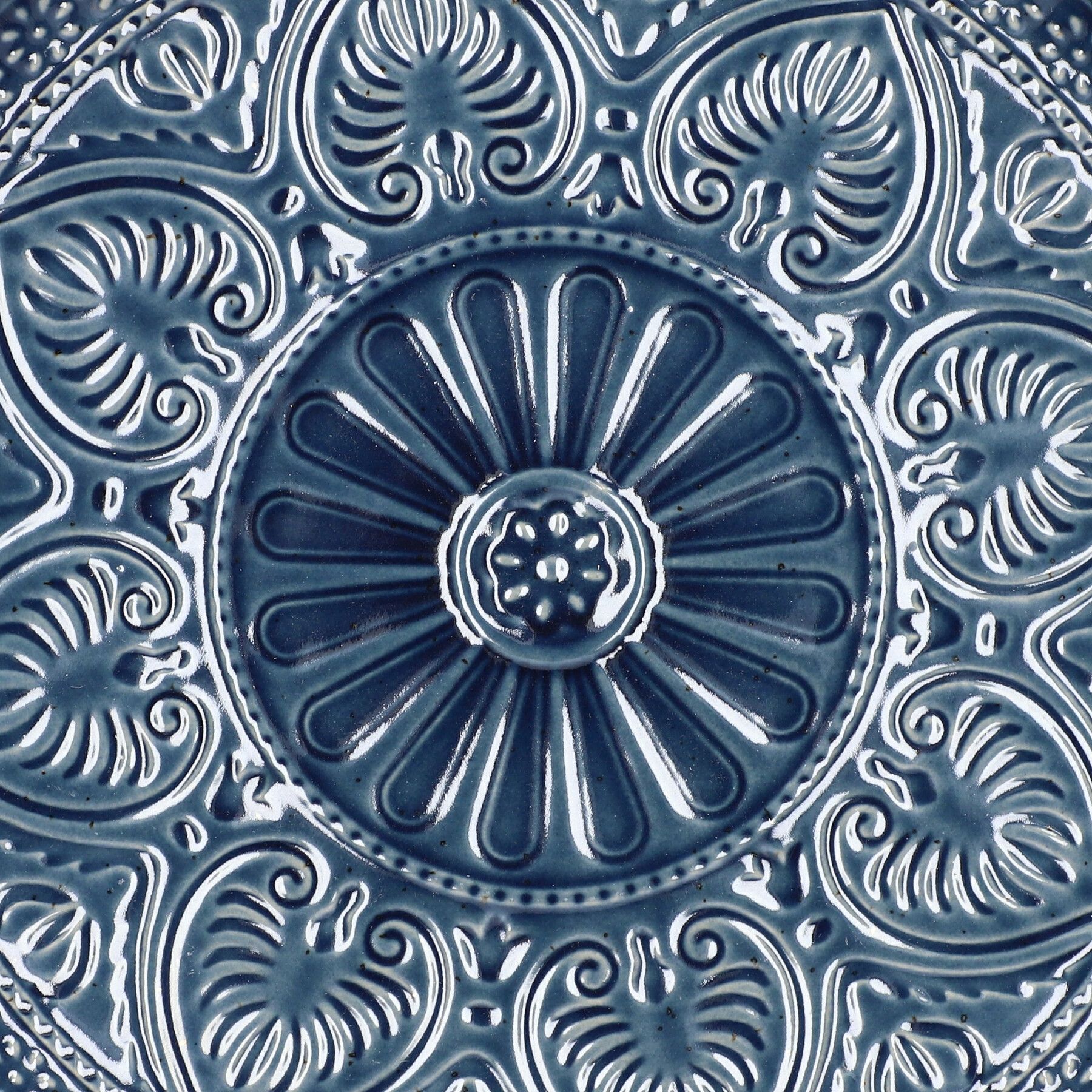 INDIE deserta šķīvis tumši zils 21 cm - N1 Home