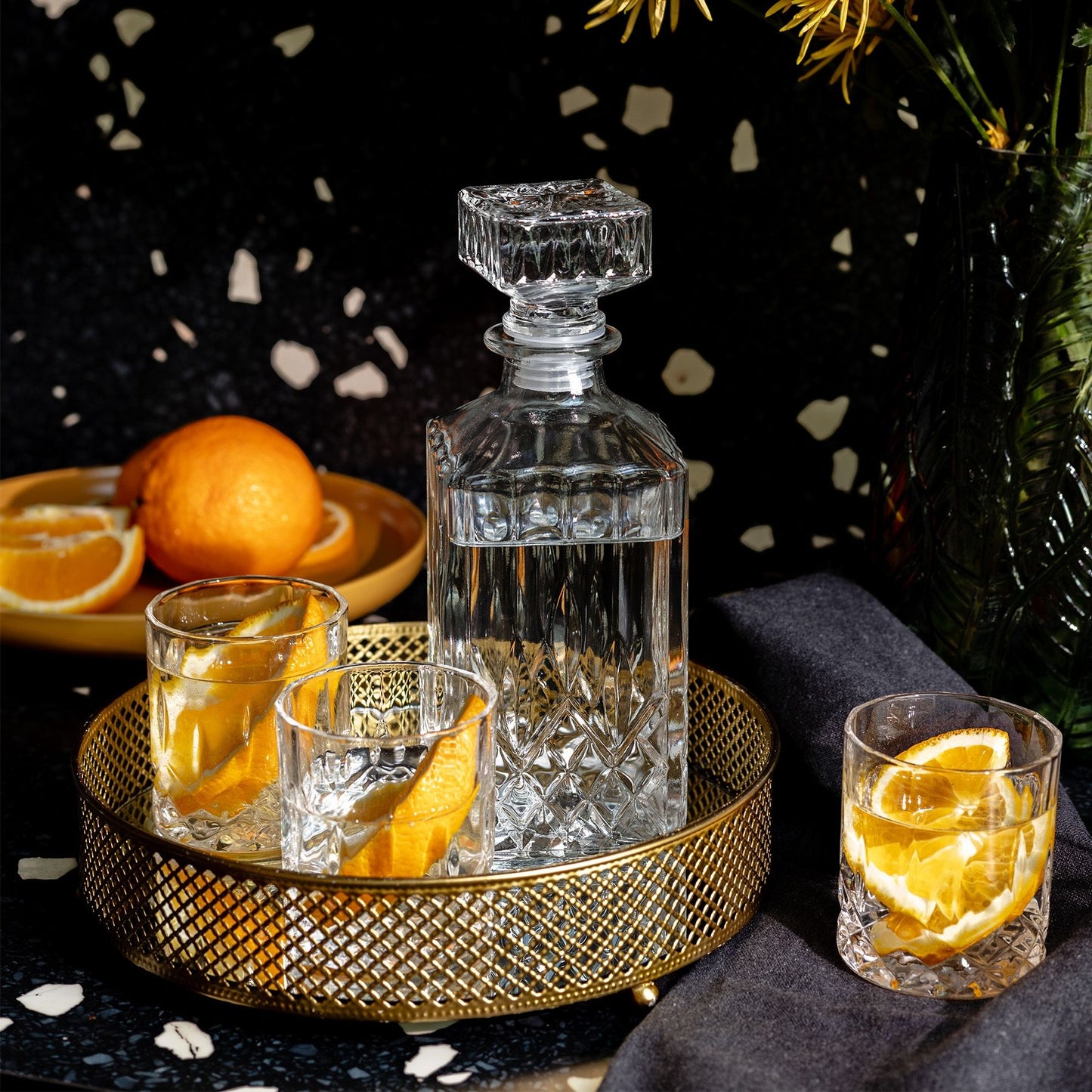 JAQIN karafe ar glāzēm 5 gab. - N1 Home