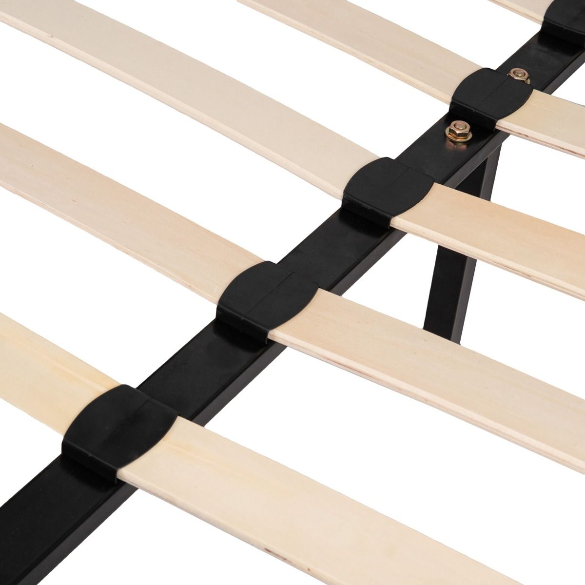 Samta gulta ar rāmi MIKKEL Pelēka 160x200 cm - N1 Home