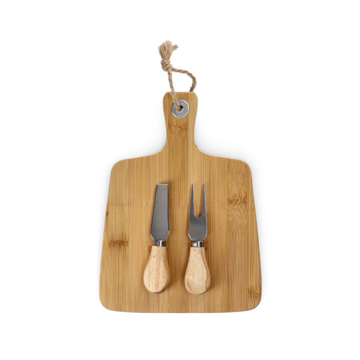 BAMBOU dēlis ar nažu komplektu 26x19 cm - N1 Home