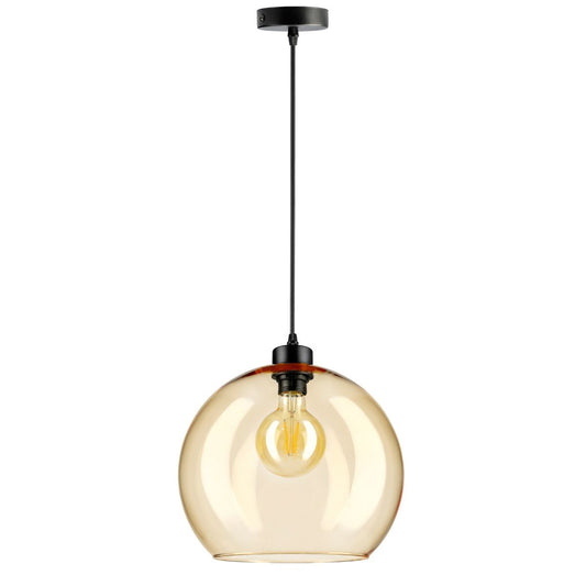 Piekarināma EYRA lampa dzintara krāsā 30x30x125 cm - N1 Home