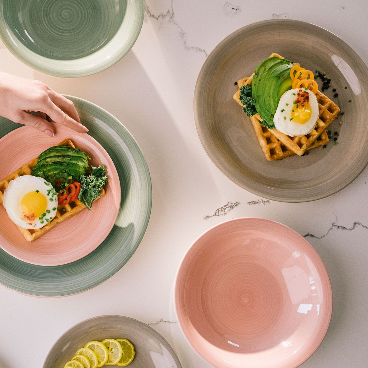 OBLAN šķīvis vakariņām bēšs 27 cm - N1 Home