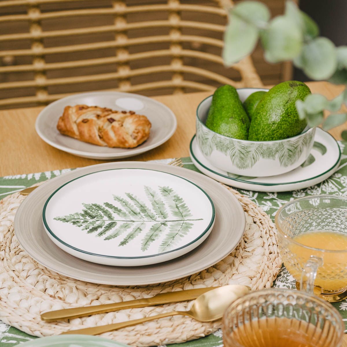 OBLAN šķīvis vakariņām bēšs 27 cm - N1 Home