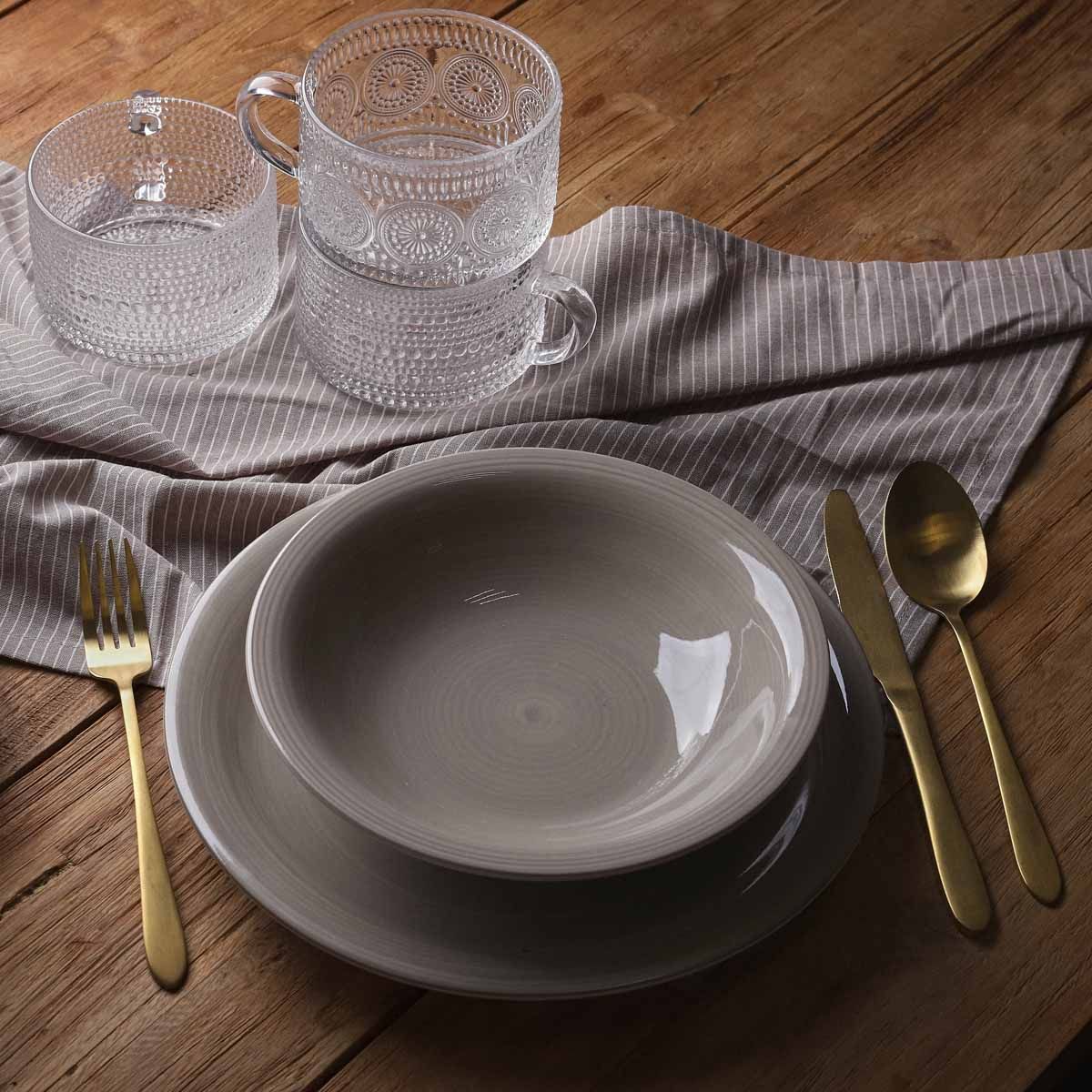 Šķīvis OBLAN dziļi bēšs 21 cm - N1 Home