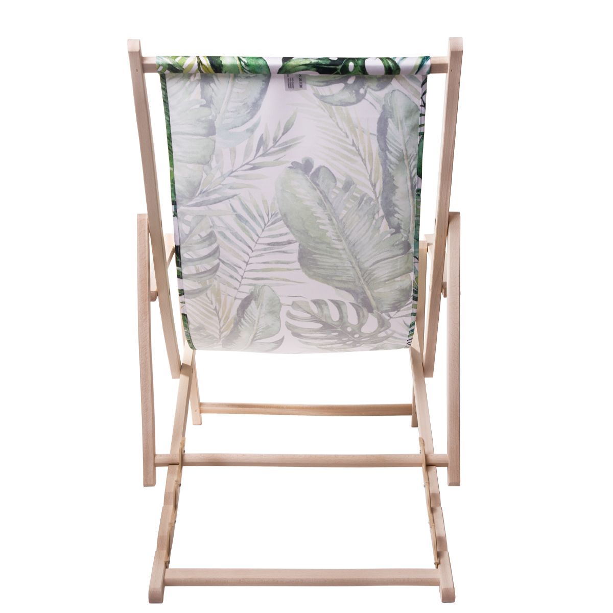 Atpūtas krēsls ar roku balstu LEAF koka 140x58x2,8/6 cm - N1 Home