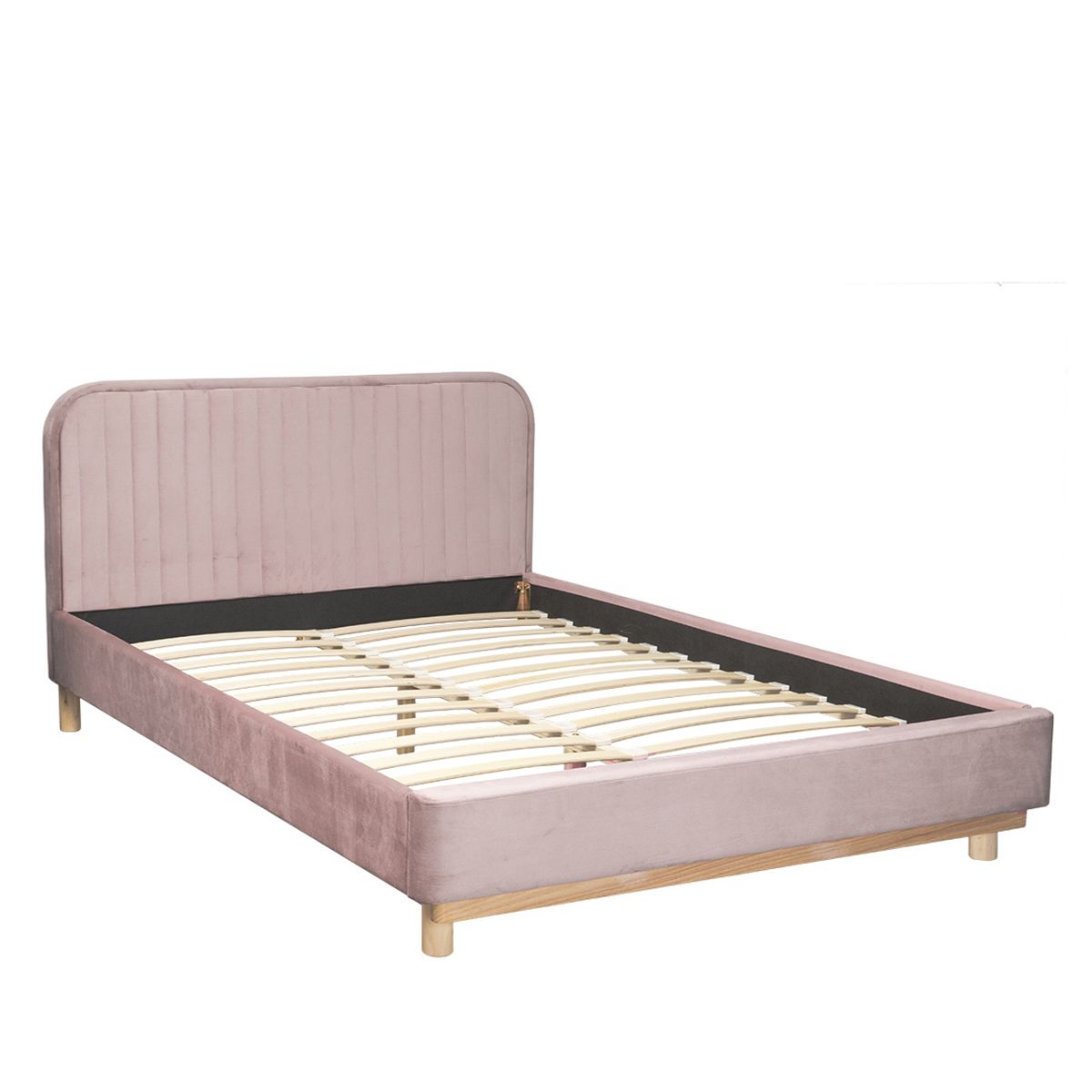 KARALIUS samta gulta rozā 160x200 cm - N1 Home