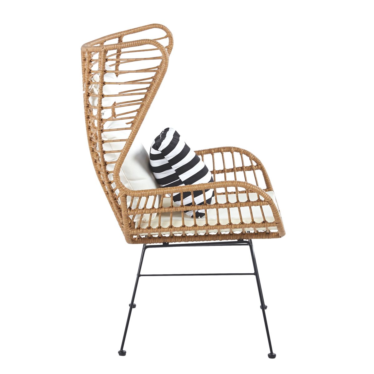 JARDIN dabīgā auduma krēsls 70x80x110cm - N1 Home