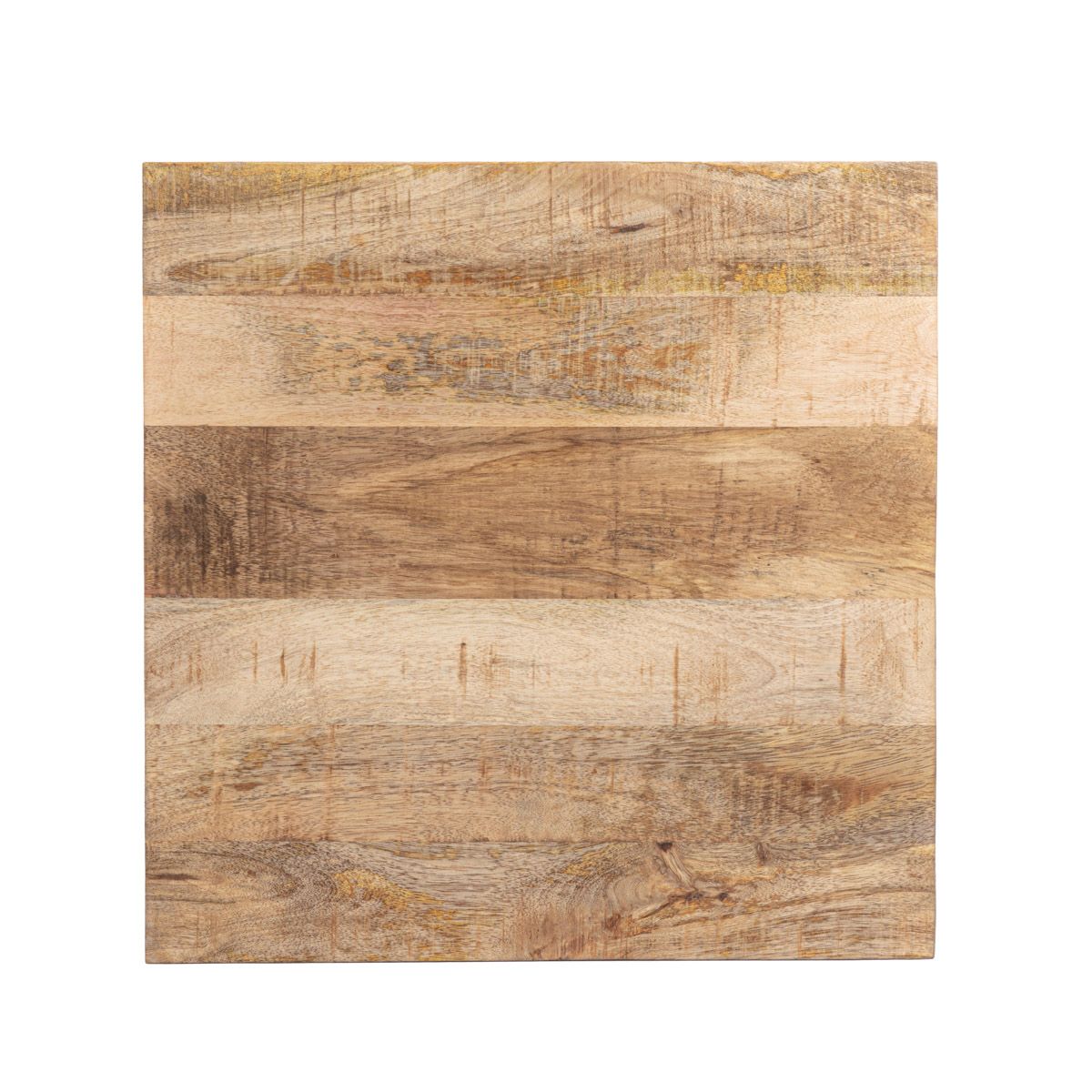 Kafijas galdiņu komplekts MAYA Solid Mango Wood + Metāls 110x60x45 cm/50x50x40cm - N1 Home