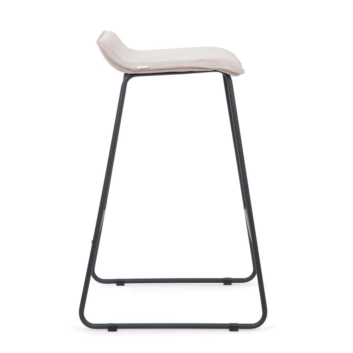 NEKO bāra krēsls bēšā audumā 44x39x80 cm - N1 Home