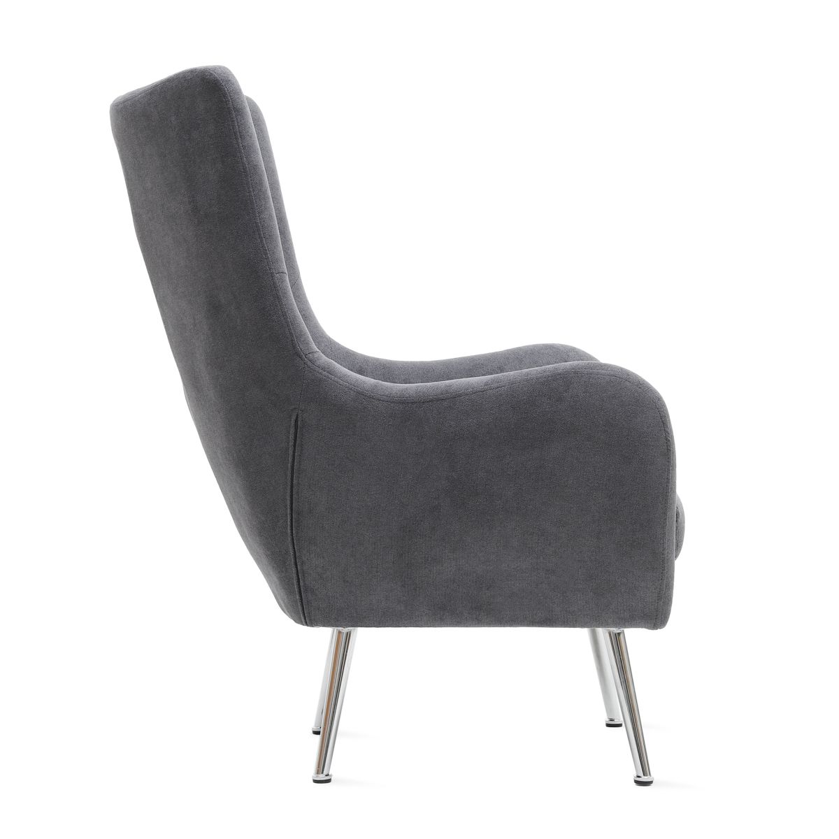 SAMMAS grafīta krēsls 90x74x73x40 cm - N1 Home