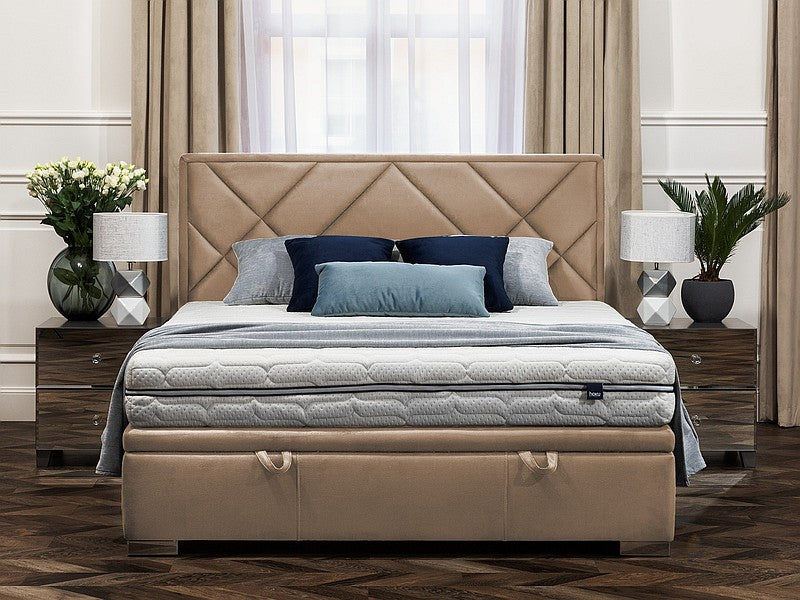 Magia Velvet gulta bēša 160x200cm - N1 Home