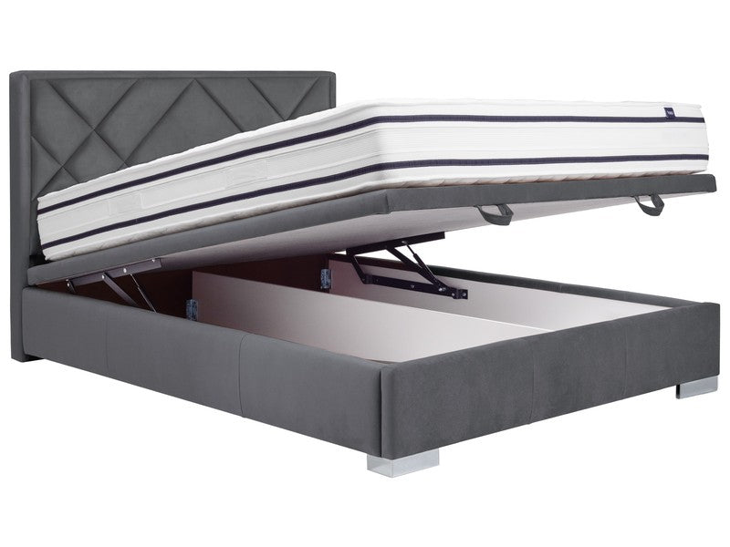 Magia Velvet gulta pelēka 160x200cm - N1 Home