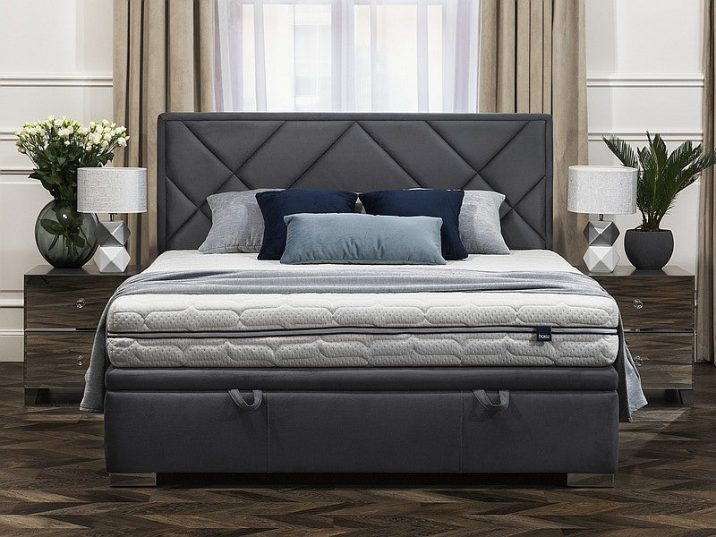 Magia Velvet gulta pelēka 160x200cm - N1 Home