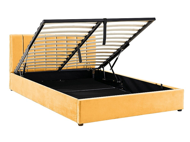 Monreal samta gulta karija 160x200cm - N1 Home