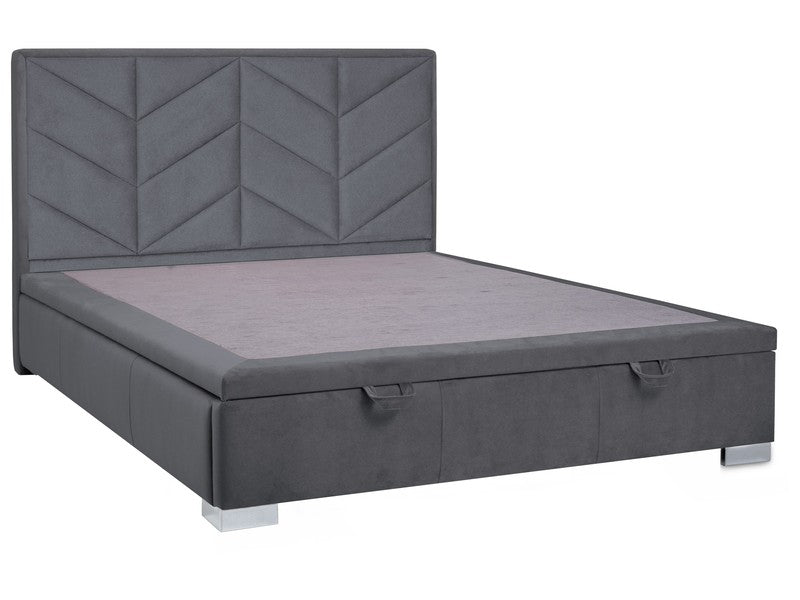 Morena Velvet gulta pelēka 160x200cm - N1 Home