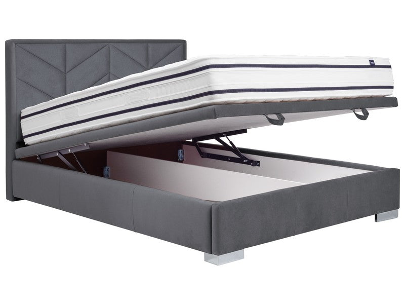 Morena Velvet gulta pelēka 160x200cm - N1 Home